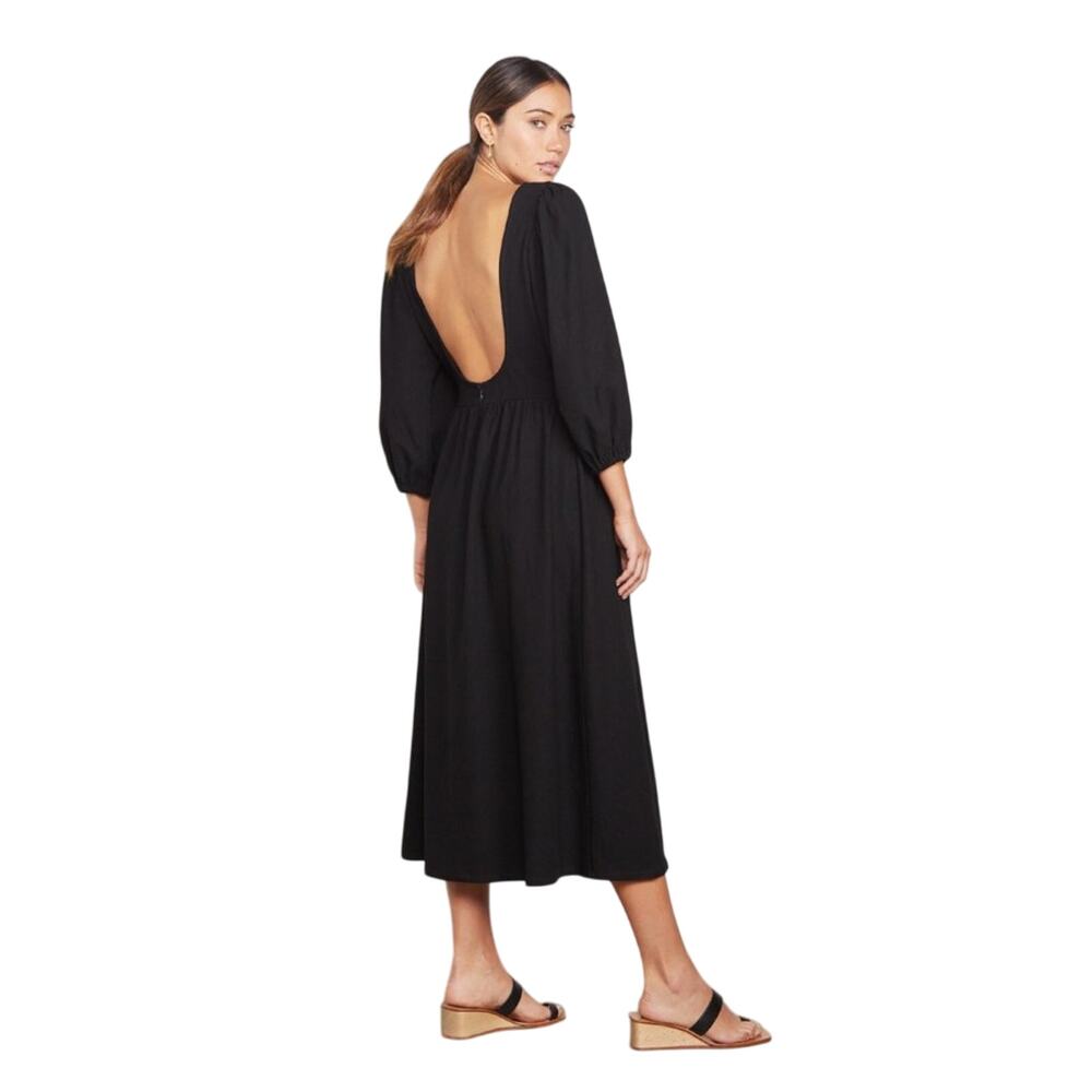 Rachel Pally - Linen Canvas Roma Dress - Licorice (Black) - XL (NWOT)